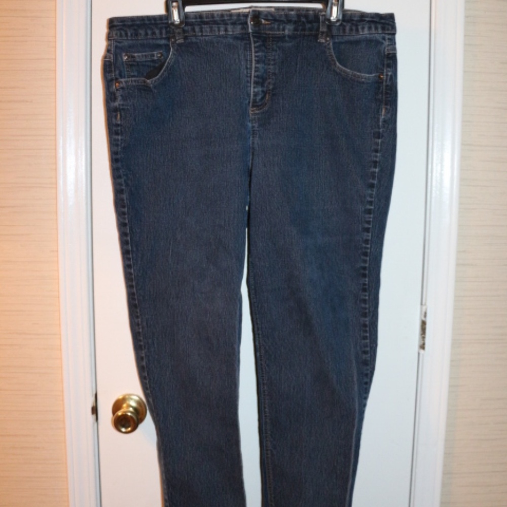 OFFERS? SZ 20 SHORT JUST MY SIZE STRETCH JEANS